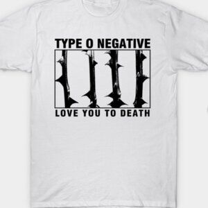 Type O Negative Love You To Death Band T-Shirt • Gothic Metal Tee